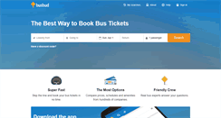 Desktop Screenshot of busbud.com