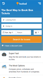 Mobile Screenshot of busbud.com